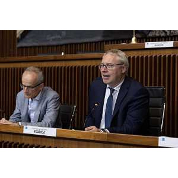 Il presidente del Cr Fvg, Mauro Bordin - Il presidente del Cr Fvg, Mauro Bordin