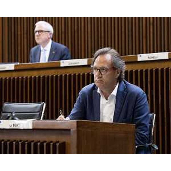 il capogruppo di Fedriga presidente, Mauro Di Bert - il capogruppo di Fedriga presidente, Mauro Di Bert