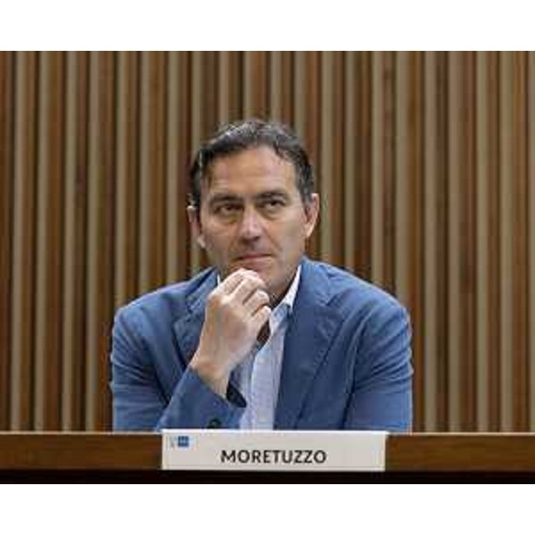 Il capogruppo di Patto Civ, Massimo Moretuzzo - Il capogruppo di Patto Civ, Massimo Moretuzzo