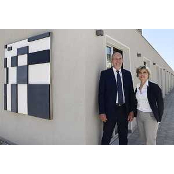 L'assessore regionale alle Finanze Barbara Zilli con l'amministratore unico di Insiel Diego Antonini - L'assessore regionale alle Finanze Barbara Zilli con l'amministratore unico di Insiel Diego Antonini