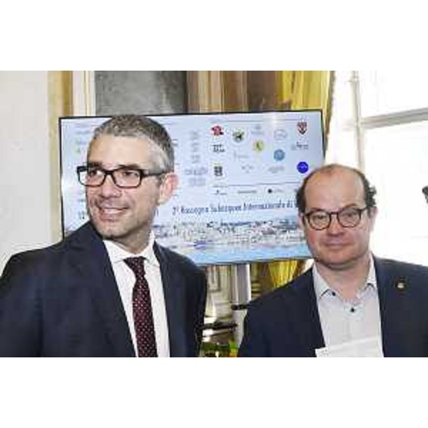 Il vicegovernatore del Friuli Venezia Giulia Mario Anzil e l'assessore alle Autonomie locali Pierpaolo Roberti all'apertura della dodicesima edizione di Mare Nordest - Il vicegovernatore del Friuli Venezia Giulia Mario Anzil e l'assessore alle Autonomie locali Pierpaolo Roberti all'apertura della dodicesima edizione di Mare Nordest