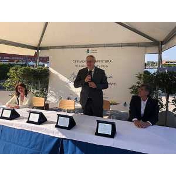Alla cerimonia di apertura della stagione turistica di Aprilia Marittima, da sinistra: la consigliera comunale di Latisana Susi Faggiani, Il presidente del Consiglio regionale, Mauro Bordin, il vicesindaco Ezio Simonin - Alla cerimonia di apertura della stagione turistica di Aprilia Marittima, da sinistra: la consigliera comunale di Latisana Susi Faggiani, Il presidente del Consiglio regionale, Mauro Bordin, il vicesindaco Ezio Simonin