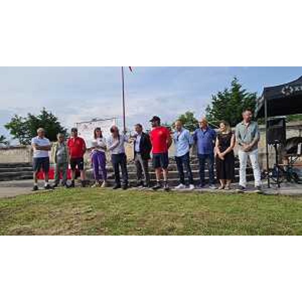 Il vicegovernatore Mario Anzil alle premiazioni delle gare ciclistiche 6° Memorial Venier Asco e 23° Memorial Pressacco Pasqualino - Il vicegovernatore Mario Anzil alle premiazioni delle gare ciclistiche 6° Memorial Venier Asco e 23° Memorial Pressacco Pasqualino