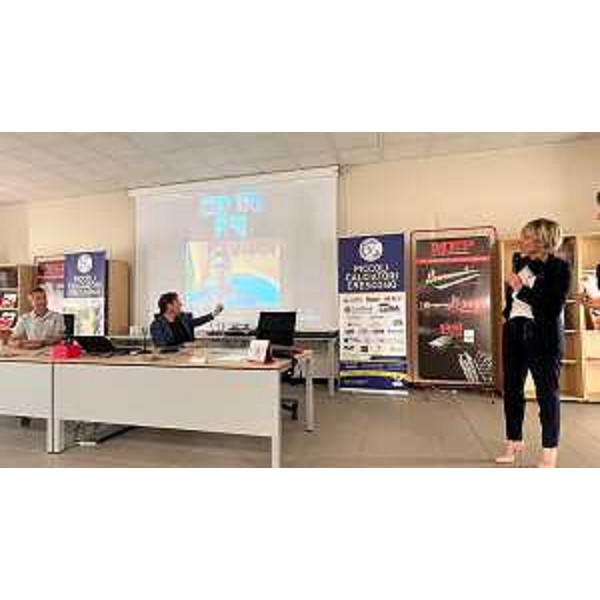 L'assessore regionale alle Finanze Barbara Zilli alla presentazione del Maurizio Ganz Camp - L'assessore regionale alle Finanze Barbara Zilli alla presentazione del Maurizio Ganz Camp