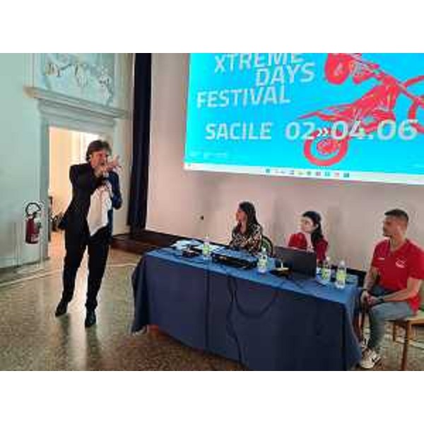 L'intervento dell'assessore Sergio Emidio Bini alla conferenza stampa di presentazione del Festival Xtreme Days - L'intervento dell'assessore Sergio Emidio Bini alla conferenza stampa di presentazione del Festival Xtreme Days