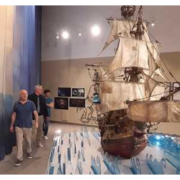 Uno dei modelli in esposizione al Paff per la mostra Shaun the Sheep & Friends - Uno dei modelli in esposizione al Paff per la mostra Shaun the Sheep & Friends