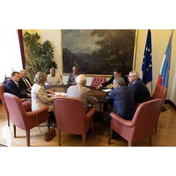 La consegna della petizione al presidente Mauro Bordin, a cui hanno preso parte anche Luisa Contin e i consiglieri regionali Massimiliano Pozzo (Pd) e Furio Honsell (Open) - La consegna della petizione al presidente Mauro Bordin, a cui hanno preso parte anche Luisa Contin e i consiglieri regionali Massimiliano Pozzo (Pd) e Furio Honsell (Open)