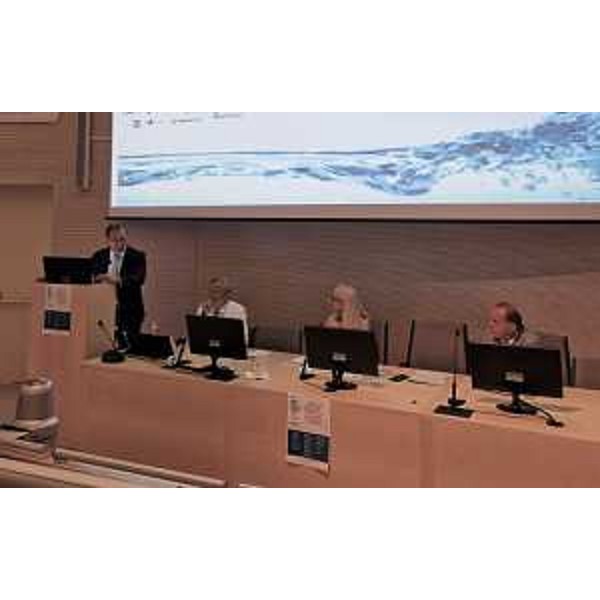 L'intervento dell'assessore regionale all'Ambiente Fabio Scoccimarro al convegno svoltosi a Trieste - L'intervento dell'assessore regionale all'Ambiente Fabio Scoccimarro al convegno svoltosi a Trieste