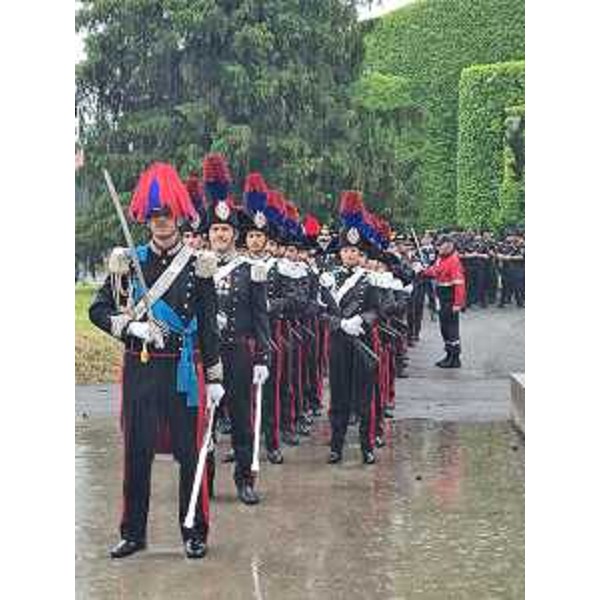 La cerimonia per il 209° annuale di Fondazione dell'Arma dei Carabinieri a Martignacco. - La cerimonia per il 209° annuale di Fondazione dell'Arma dei Carabinieri a Martignacco.