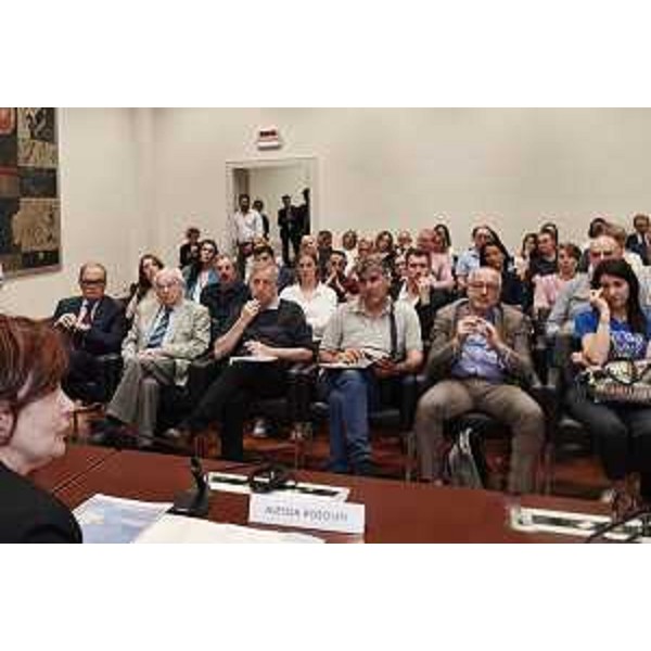 Un'immagine della folta platea che ha partecipato al seminario - Un'immagine della folta platea che ha partecipato al seminario