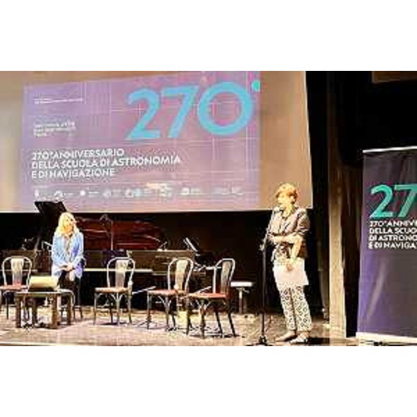 L'assessore regionale al lavoro, formazione, istruzione, ricerca, università e famiglia Alessia Rosolen ha aperto la cerimonia celebrativa del 270esimo anniversario della fondazione della Scuola di astronomia e di navigazione istituita a Trieste nel 1753 dall'imperatrice Maria Teresa d'Austria. - L'assessore regionale al lavoro, formazione, istruzione, ricerca, università e famiglia Alessia Rosolen ha aperto la cerimonia celebrativa del 270esimo anniversario della fondazione della Scuola di astronomia e di navigazione istituita a Trieste nel 1753 dall'imperatrice Maria Teresa d'Austria.