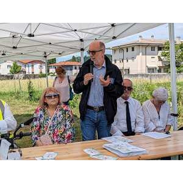 L'assessore Riccardi durante il suo intervento - L'assessore Riccardi durante il suo intervento