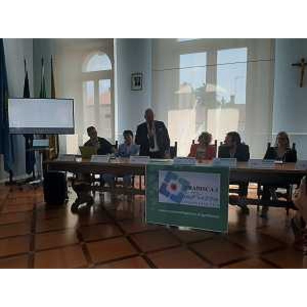 L'assessore regionale Sebastiano Callari interviene nella sala consiliare di Gradisca d'Isonzo - L'assessore regionale Sebastiano Callari interviene nella sala consiliare di Gradisca d'Isonzo