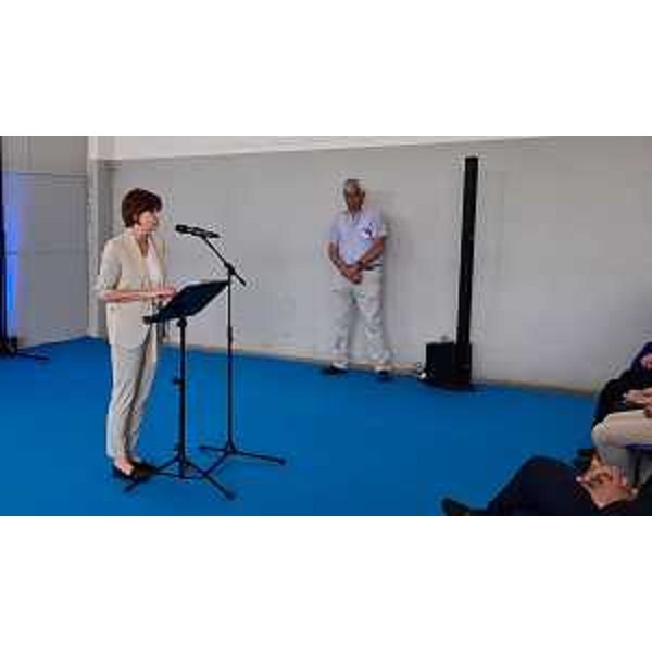 L'assessore regionale Alessia Rosolen durante il suo intervento - L'assessore regionale Alessia Rosolen durante il suo intervento