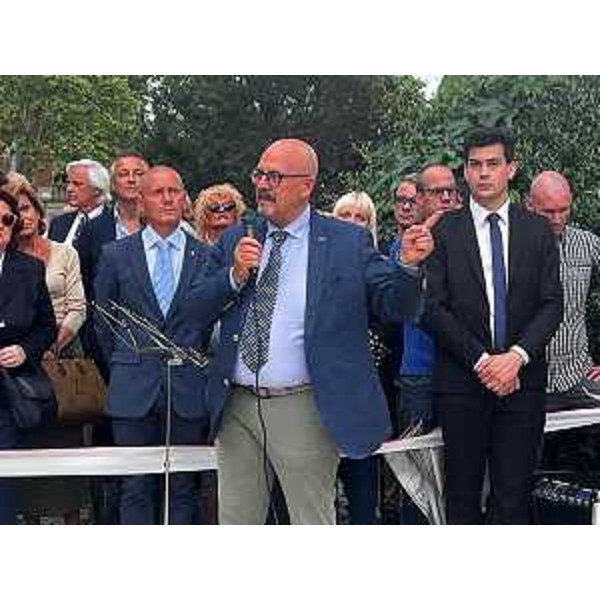 L'assessore Callari interviene a Gorizia all'inaugurazione del lapidario - L'assessore Callari interviene a Gorizia all'inaugurazione del lapidario