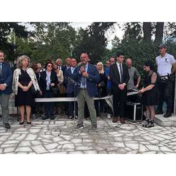 L'assessore Callari interviene a Gorizia all'inaugurazione del lapidario - L'assessore Callari interviene a Gorizia all'inaugurazione del lapidario