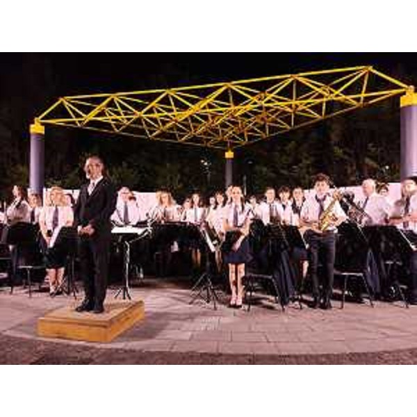 Un momento del concerto a Colloredo di Prato - Un momento del concerto a Colloredo di Prato