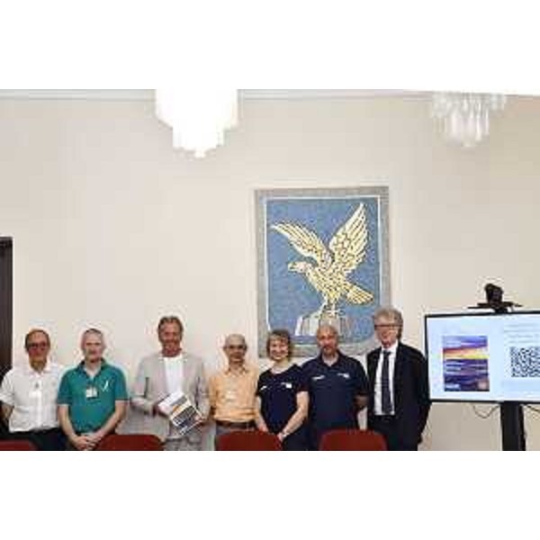 L'assesssore regionale Fabio Scoccimarro (terzo da sinistra) a Trieste alla presentazione di "Segnali dal clima in FVG" - L'assesssore regionale Fabio Scoccimarro (terzo da sinistra) a Trieste alla presentazione di "Segnali dal clima in FVG"