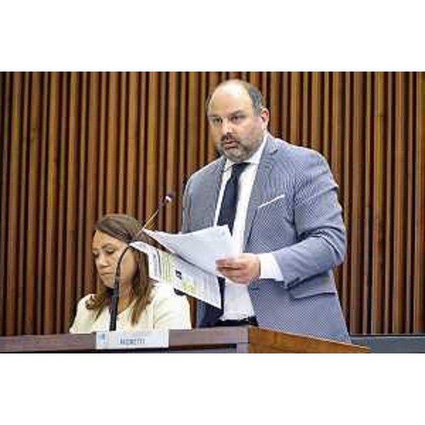 Diego Moretti (Pd) - Silvano Trieste 2023-06-21 Consiglio Regionale ph Massimo Silvano