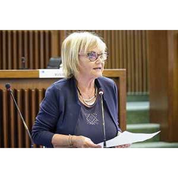 Laura Fasiolo (Pd) - Silvano Trieste 2023-06-21 Consiglio Regionale ph Massimo Silvano