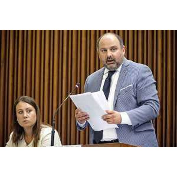 Diego Moretti (Pd) - Silvano Trieste 2023-06-21 Consiglio Regionale ph Massimo Silvano