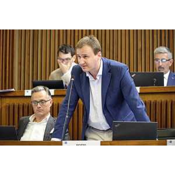 Massimiliano Pozzo (Pd) - Silvano Trieste 2023-06-21 Consiglio Regionale ph Massimo Silvano