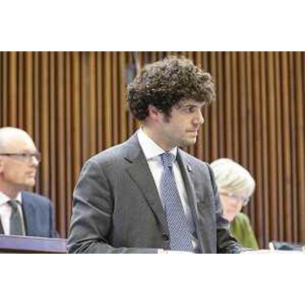 Simone Polesello (Lega) - Silvano Trieste 2023-06-21 Consiglio Regionale ph Massimo Silvano