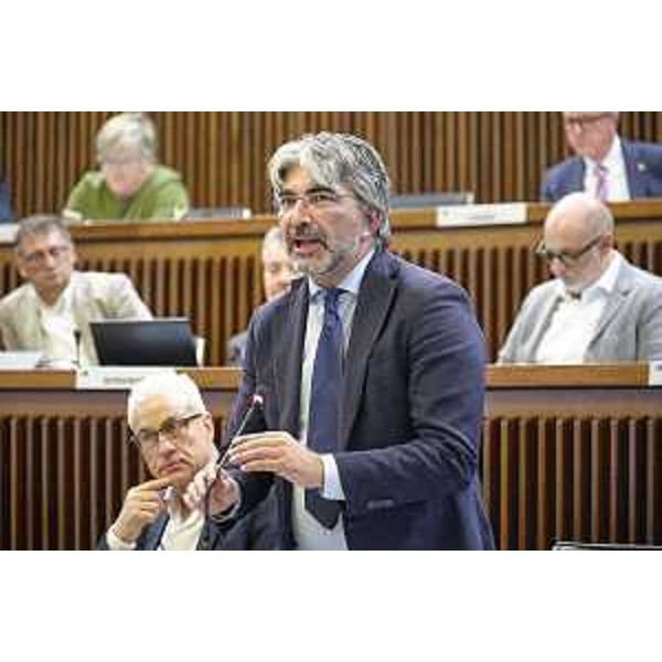 Antonio Calligaris, capogruppo della Lega - Silvano Trieste 2023-06-21 Consiglio Regionale ph Massimo Silvano