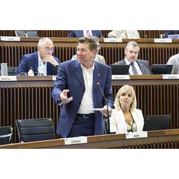 Alberto Budai (Lega) - Silvano Trieste 2023-06-21 Consiglio Regionale ph Massimo Silvano