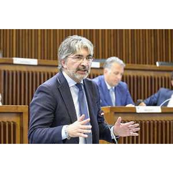 Antonio Calligaris, capogruppo della Lega - Silvano Trieste 2023-06-21 Consiglio Regionale ph Massimo Silvano