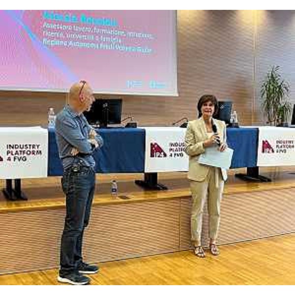 L'intervento dell'assessore a Lavoro, Formazione, Istruzione, Ricerca, Università e Famiglia, Alessia Rosolen. - L'intervento dell'assessore a Lavoro, Formazione, Istruzione, Ricerca, Università e Famiglia, Alessia Rosolen.