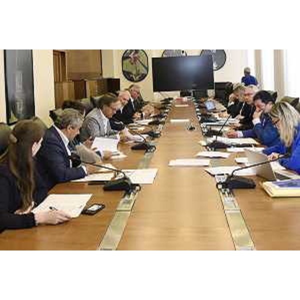 La seduta della Giunta per le nomine del Consiglio regionale. - La seduta della Giunta per le nomine del Consiglio regionale.