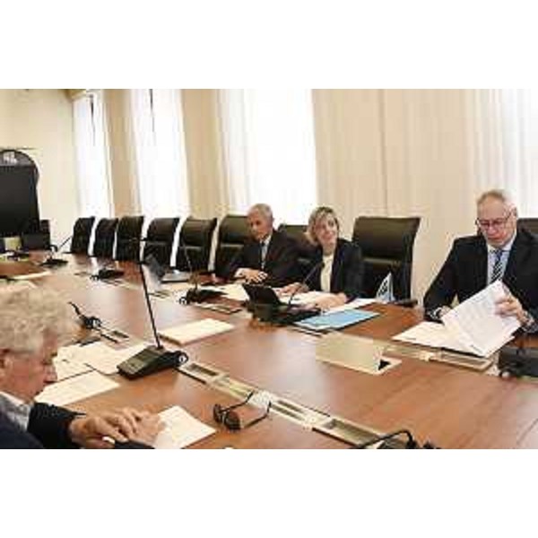 La seduta della Giunta per le nomine del Consiglio regionale. - La seduta della Giunta per le nomine del Consiglio regionale.