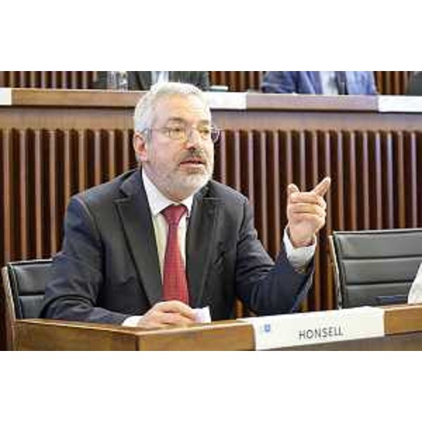 Furio Honsell (Open Fvg) - Silvano Trieste 2023-06-22 Consiglio Regionale FVG ph Massimo Silvano