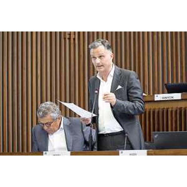 Massimo Mentil (Pd) - Silvano Trieste 2023-06-21 Consiglio Regionale ph Massimo Silvano