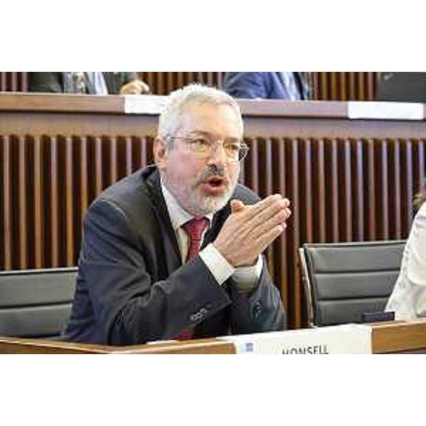 Furio Honsell (Open Fvg) - Silvano Trieste 2023-06-22 Consiglio Regionale FVG ph Massimo Silvano