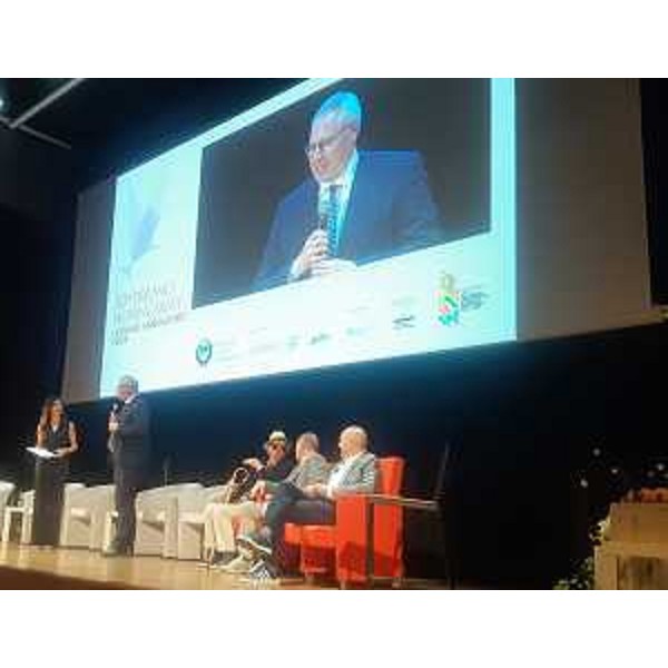 Il presidente Mauro Bordin interviene al Cinecity di Lignano Sabbiadoro - Il presidente Mauro Bordin interviene al Cinecity di Lignano Sabbiadoro