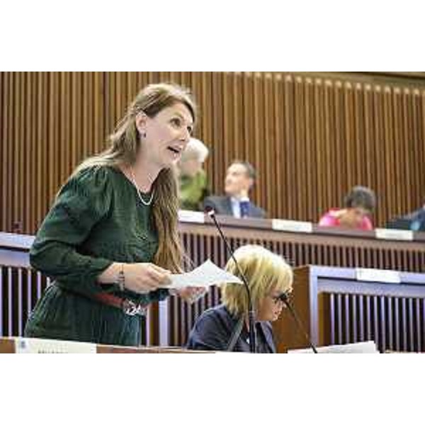 Rosaria Capozzi (M5S) - Silvano Trieste 2023-06-21 Consiglio Regionale ph Massimo Silvano