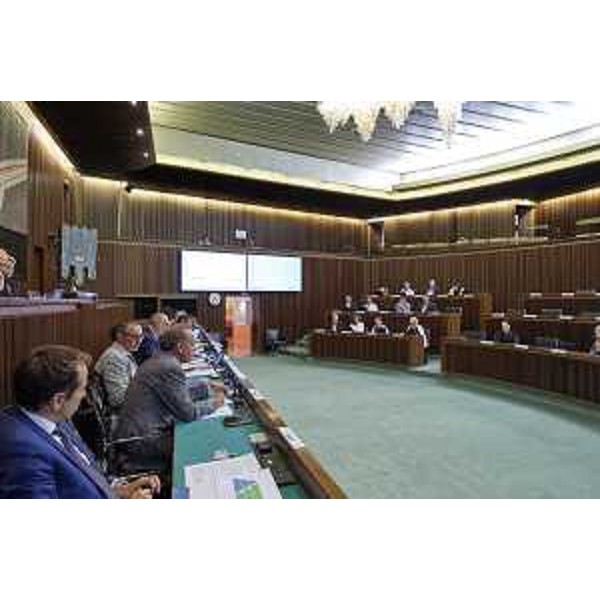 Un momento della seduta della III Commissione - Silvano Trieste 2023-06-29 Consiglio Regionale, Terza Commissione Consiliare ph Massimo Silvano