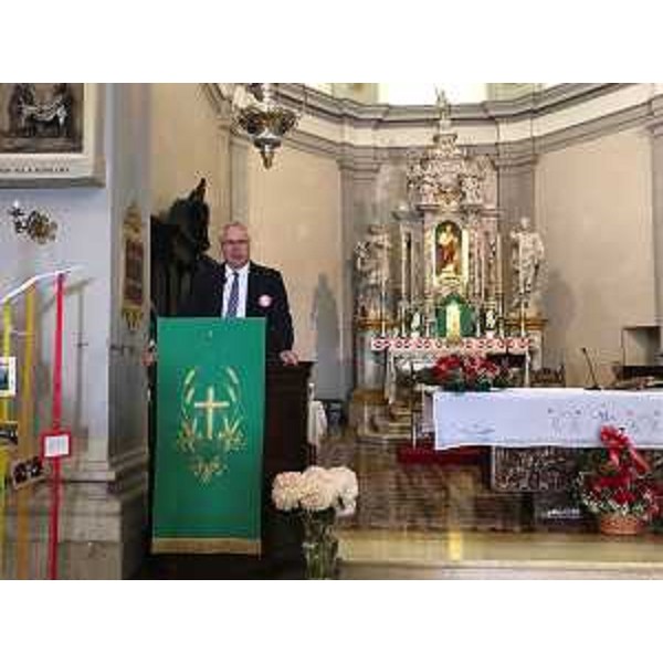 Il presidente del Cr, Mauro Bordin, è intervenuto alla cerimonia per il 60° anniversario di fondazione della sezione Afds di Sedegliano - Il presidente del Cr, Mauro Bordin, è intervenuto alla cerimonia per il 60° anniversario di fondazione della sezione Afds di Sedegliano 