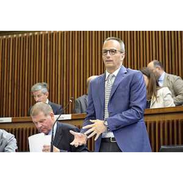 Francesco Russo (Pd) - Silvano Trieste 2023-07-04 Consiglio Regionale ph Massimo Silvano