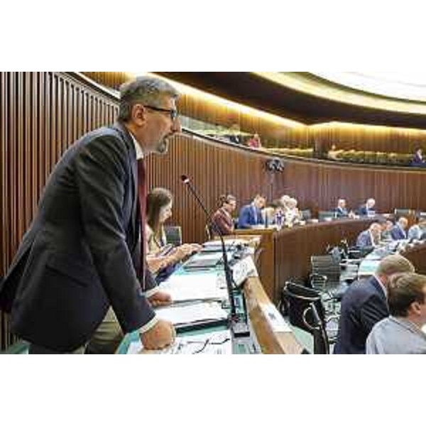 Andrea Carli (Pd) - Silvano Trieste 2023-07-04 Consiglio Regionale ph Massimo Silvano