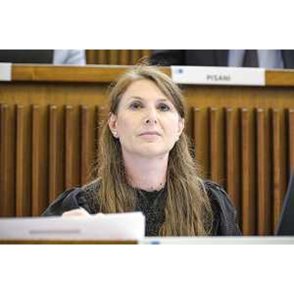 Rosaria Capozzi (M5S) - Silvano Trieste 2023-07-04 Consiglio Regionale ph Massimo Silvano