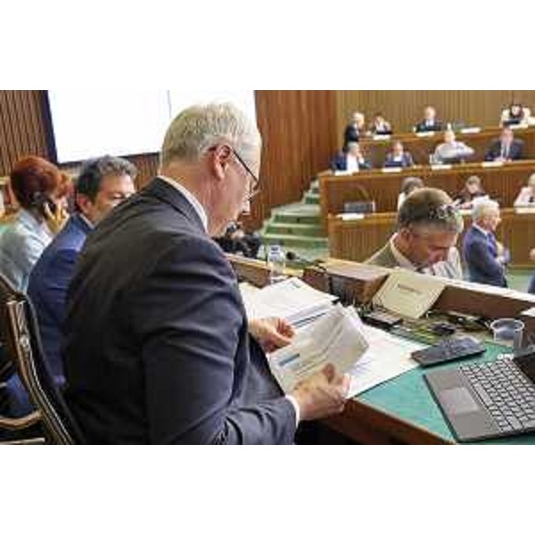 Il presidente del Cr Fvg, Mauro Bordin - ACON 2023-07-04 Consiglio Regionale ACON