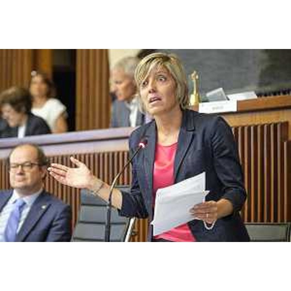 L'assessore Fvg alle Finanze, Barbara Zilli - ACON 2023-07-04 Consiglio Regionale ACON