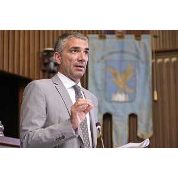 L'assessore Fvg alle Lingue minoritarie, Pierpaolo Roberti - ACON 2023-07-04 Consiglio Regionale ACON