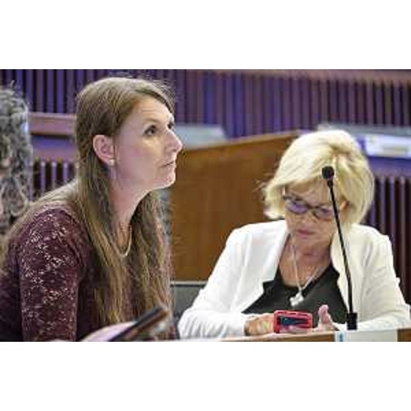 Rosaria Capozzi (M5S) e Laura Fasiolo (Pd) - IV Commissione, ACON