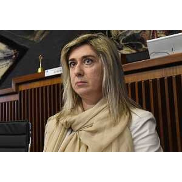 L'assessore regionale alle Infrastrutture Cristina Amirante durante la seduta di Commissione svoltasi a Trieste - L'assessore regionale alle Infrastrutture Cristina Amirante durante la seduta di Commissione svoltasi a Trieste