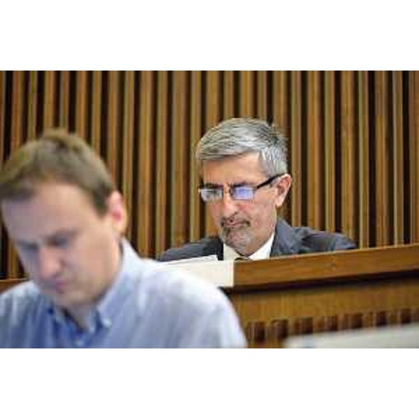 Massimiliano Pozzo e, in alto, Andrea Carli (Pd) - I Commissione Integrata, ACON