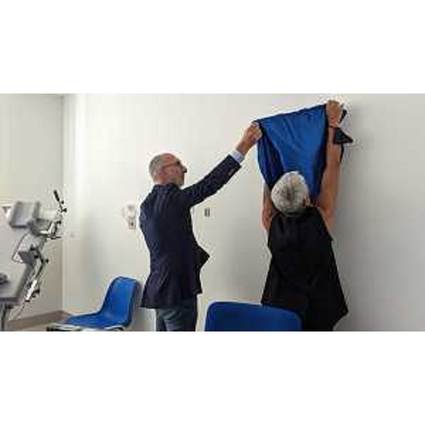 Lassessore regionale alla Salute del Friuli Venezia Giulia Riccardo Riccardi allospedale di San Vito al Tagliamento, nel reparto di Cardiologia,. - Lassessore regionale alla Salute del Friuli Venezia Giulia Riccardo Riccardi allospedale di San Vito al Tagliamento, nel reparto di Cardiologia,.